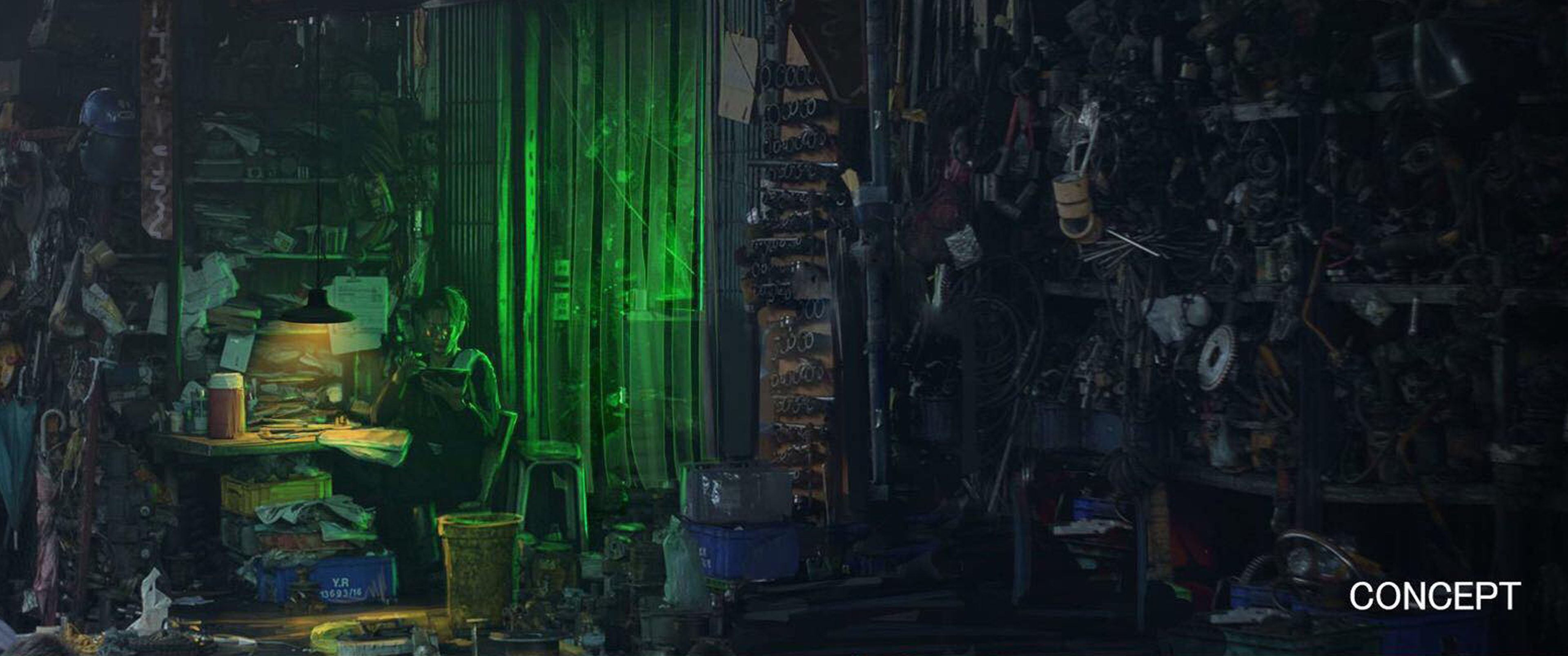 Kobe Concept Art Layout